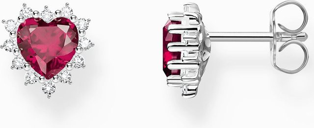 Thomas Sabo Herz Ohrstecker, 925 Silber, Damen - Bild 1