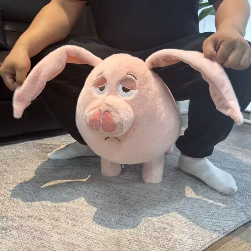 LIUSHADUOLA Süße Ferkel Puppen als Sitzhocker für Nezha und Taiyi Figuren - Bild 2