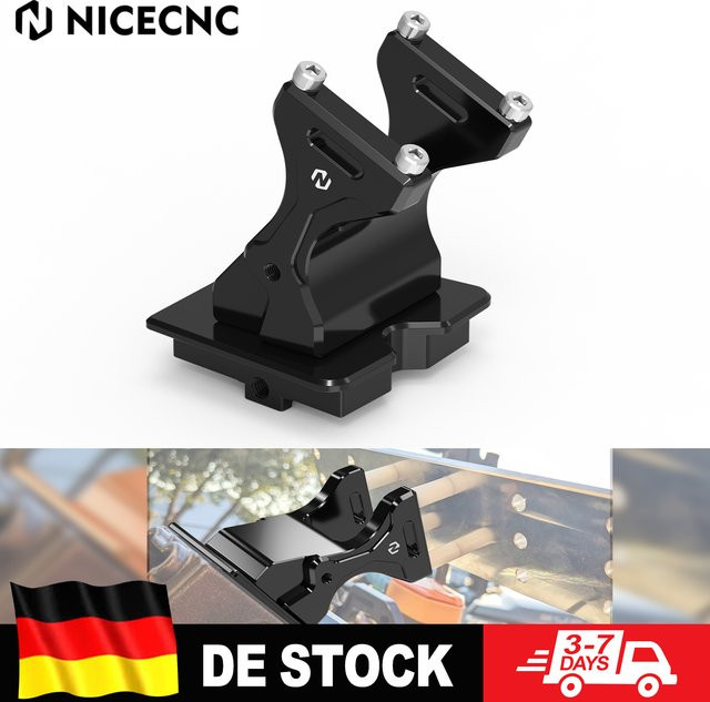 NICECNC Navigations-GPS-Halterung in Schwarz für KTM 790 890 Adventure R/Rally/S (2019-2022), 390 ADV (2020-2024) und Husqvarna Norden 901 (2022-2023) - Bild 1