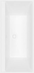 Villeroy & Boch Rechteck-Badewanne Collaro Duo in Weiß Alpin, B/T: 160 x 75 cm - Bild 1