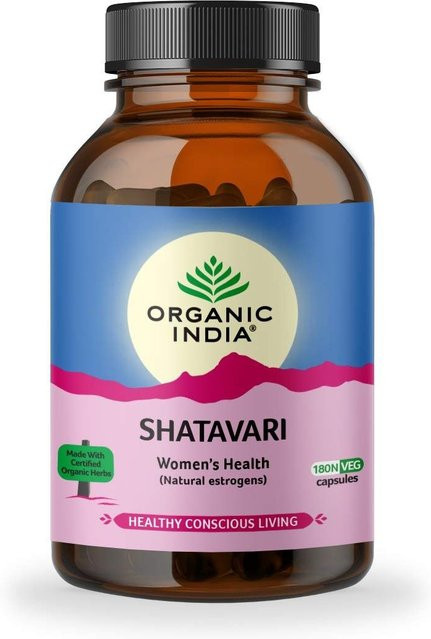 Organic India Shatavari, 180 Kapseln, Bio, Unisex - Bild 1