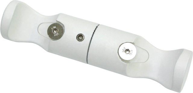Schöner Wohnen Deckenträger-Adapter Leon für Gardinenstangen Ø 20 mm Weiß-Matt - Bild 1