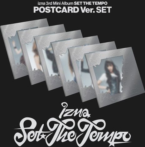 izna 3. Mini-Album SETZE DAS TEMPO Jeong Saebi Postkarte Multicolor - Bild 1