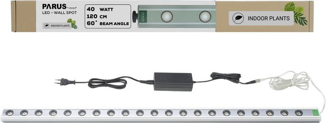 Parus by Venso Wall Spot 120cm LED Wachstumslampe mit 60 Grad Abstrahlwinkel für Zimmerpflanzen und Wandbegrünung - Bild 1