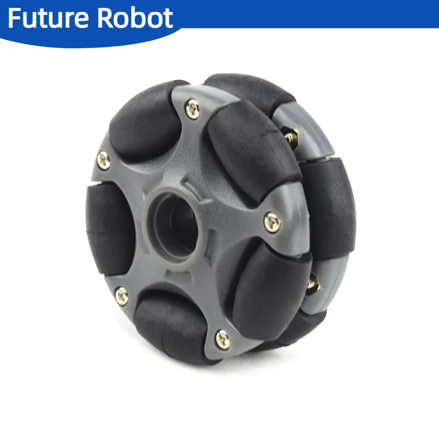 FutureTrace Omnidirektionales Rad, Metall-Fullai-Rad, 15 kg Last, 82 mm - Bild 2