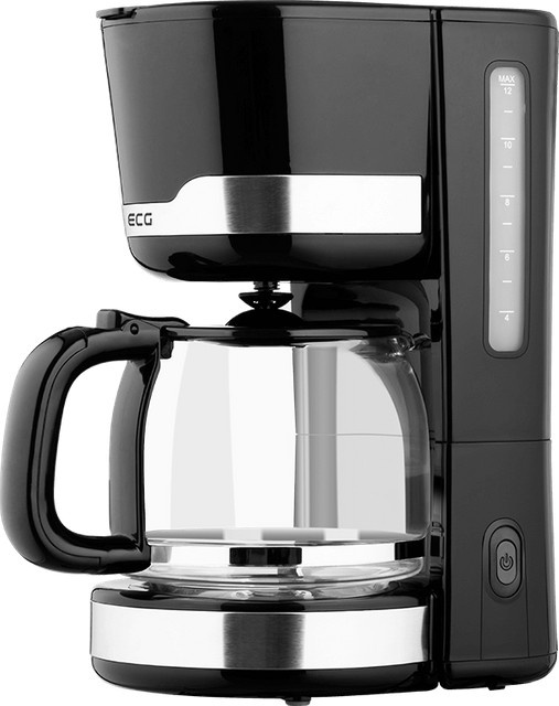 Krups Filterkaffeemaschine KP 2115 in Schwarz mit Glaskanne, Warmhaltefunktion und Heißwasserfunktion - Bild 1