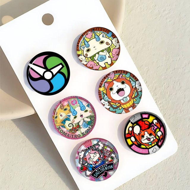 Kayou Brosche, Weißblech, Bunt, Unisex - Bild 1