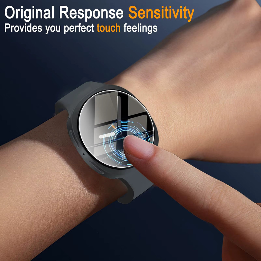 Displayschutzfolie Gehärtetes Glas für Samsung Galaxy Watch 8/8 Classic - Bild 4