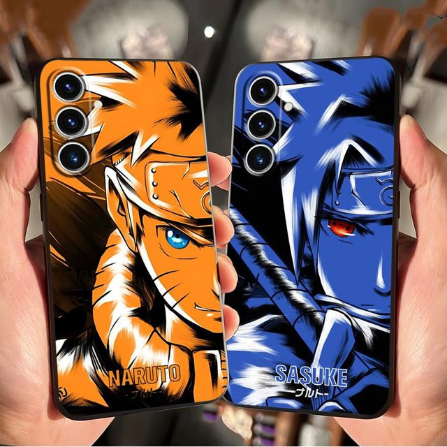 Soft Phone Cover Akatsuki Itachi Hülle für Samsung Galaxy S24 Plus S23 Ultra S21 FE S25 Edge und weitere Modelle - Bild 1