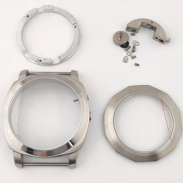 OUMASHI Uhrenzubehör Edelstahl, silber, 45 mm - Bild 1