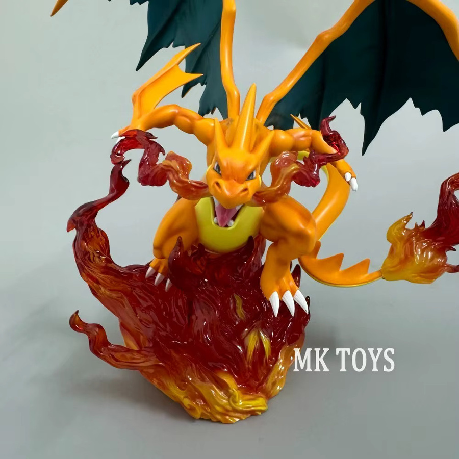 Bandai Pokémon Glurak, Actionfigur, Einzelfigur, Orange, Kunststoff - Bild 3