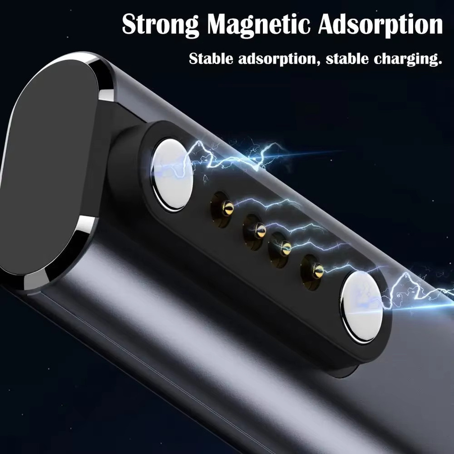 USB-C auf 7,62 mm Ladeadapter für Knochenleitung-Kopfhörer, 2/4-poliger Konverter aus Aluminiumlegierung mit Kontrollleuchte, Grau - Bild 5