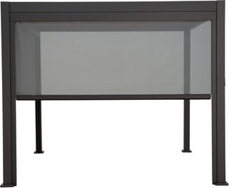 Mr. GARDENER Pergola-Sonnenrollo Classic Deluxe aus Aluminium, Farbe: Anthrazit/Grau, Breite: 300 cm - Bild 1