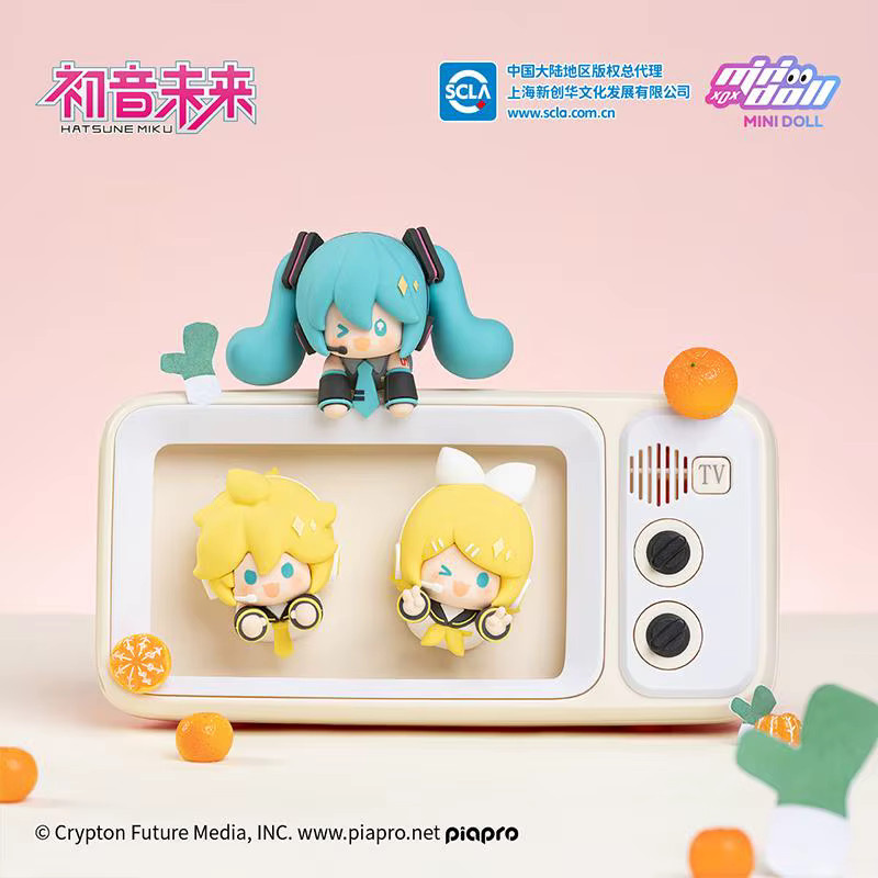 Minidoll Hatsune Miku Anime Puppen Blind Box, Magnetische Aufkleber - Bild 2