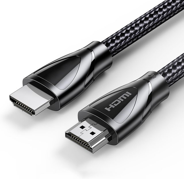 Ultra High Speed HDMI 2.1 Kabel in Schwarz für 8K/60Hz und 4K/120Hz mit 48 Gbit/s, HDR10+ und Dolby Vision kompatibel mit Xiaomi, Mi, Xbox und PS5 - Bild 1