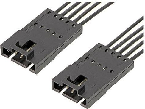 Molex Stiftgehäuse-Kabel 216272-1050 in Schwarz - Bild 1