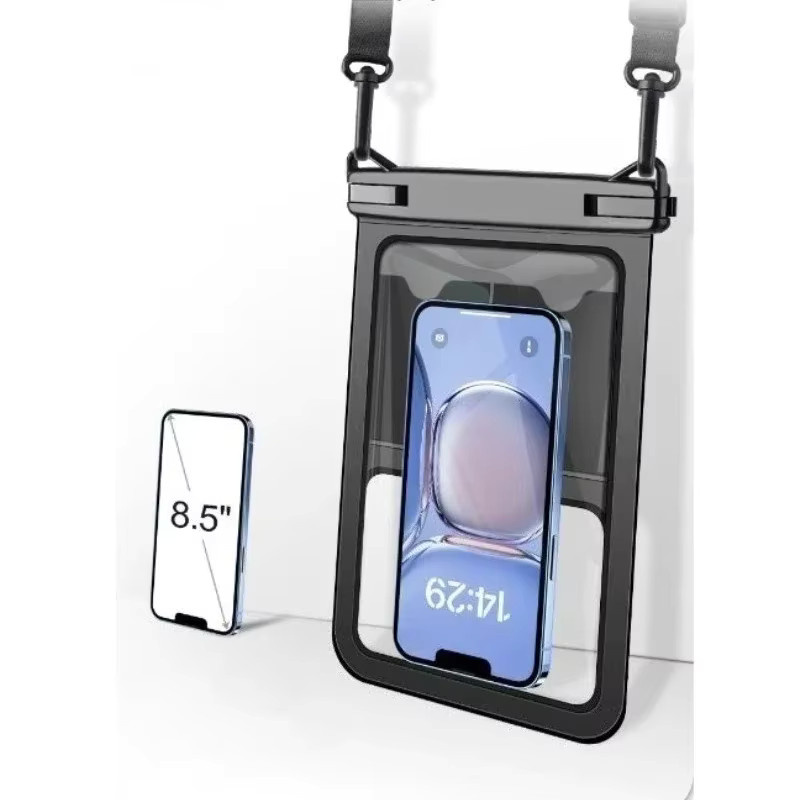 Wasserdichte Handytasche von HAISSKY in Schwarz für iPhone und Samsung Outdoor und Schwimmen - Bild 4