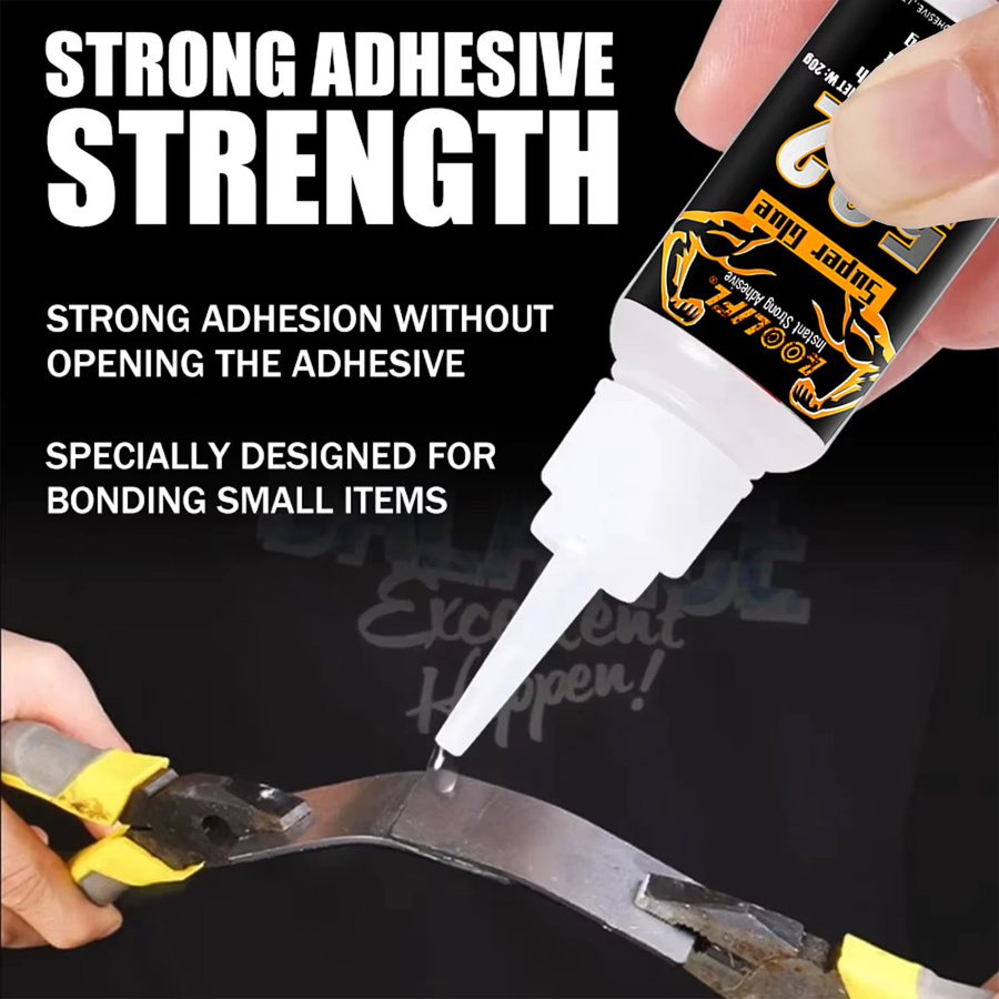 LOOLIFL Super Glue Cyanacrylat-Kleber transparent 20 g - Bild 3