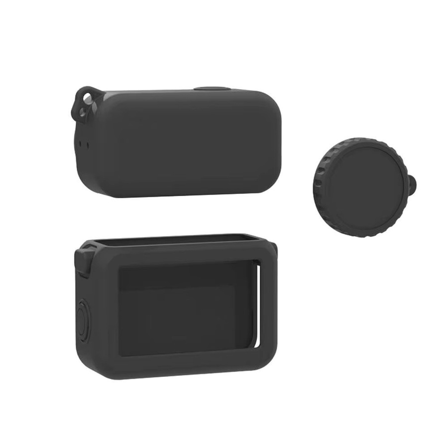 Silikonhülle für DJI Osmo Nano in Schwarz mit USB-Abdeckungsanschluss für vollständigen Schutz vor Kratzern und Stößen - Bild 4