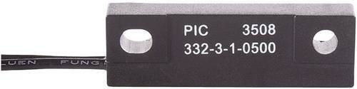 PIC MS-332-3 Reed-Kontakt 1 Schließer Schwarz mit Schraubanschluss 200 V/DC 140 V/AC 1A 10W - Bild 1