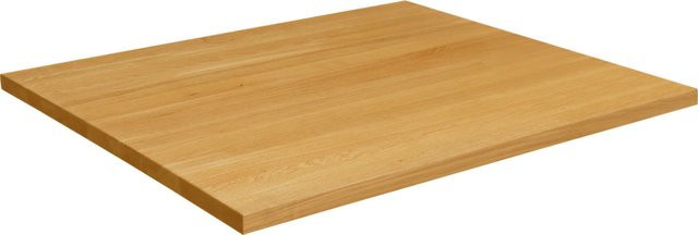 VEGA Indoor-Tischplatte Kentucky rechteckig in Eiche Natur, B: 70 cm, T: 60 cm, H: 3 cm - Bild 1