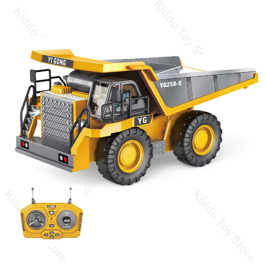 CONUSEA RC Muldenkipper Auto, 1:24, Metall, mit Licht, ferngesteuert - Bild 5