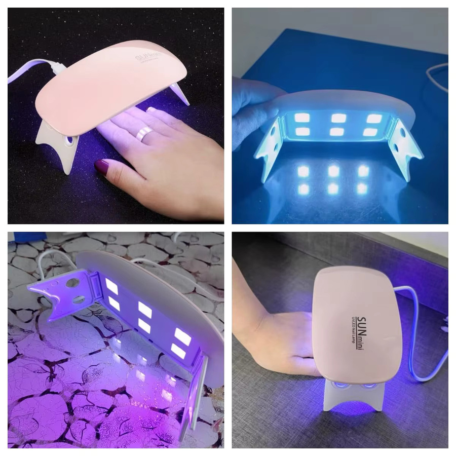 LINMANDA Mini-Nageltrocknerlampe, LED, UV, Pink-A, Unisex - Bild 3