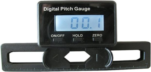 MKronRC TL90 Digital Pitch Gauge, LCD Hintergrundbeleuchtung, Gyro Sensor, Werkzeug - Bild 1