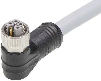 Molex Sensor-Aktor-Steckverbinder 1205000213 konfektioniertes Buchsenkabel gewinkelt grau 5-polig 20m - Bild 1