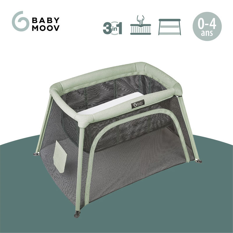 Babymoov Reisebett 3-in-1 Moov & Comfy in Green - Bild 2