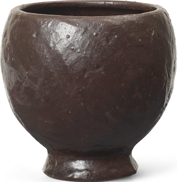 Ferm Living Doro Kaffeetasse aus Keramik in Braun - Bild 1