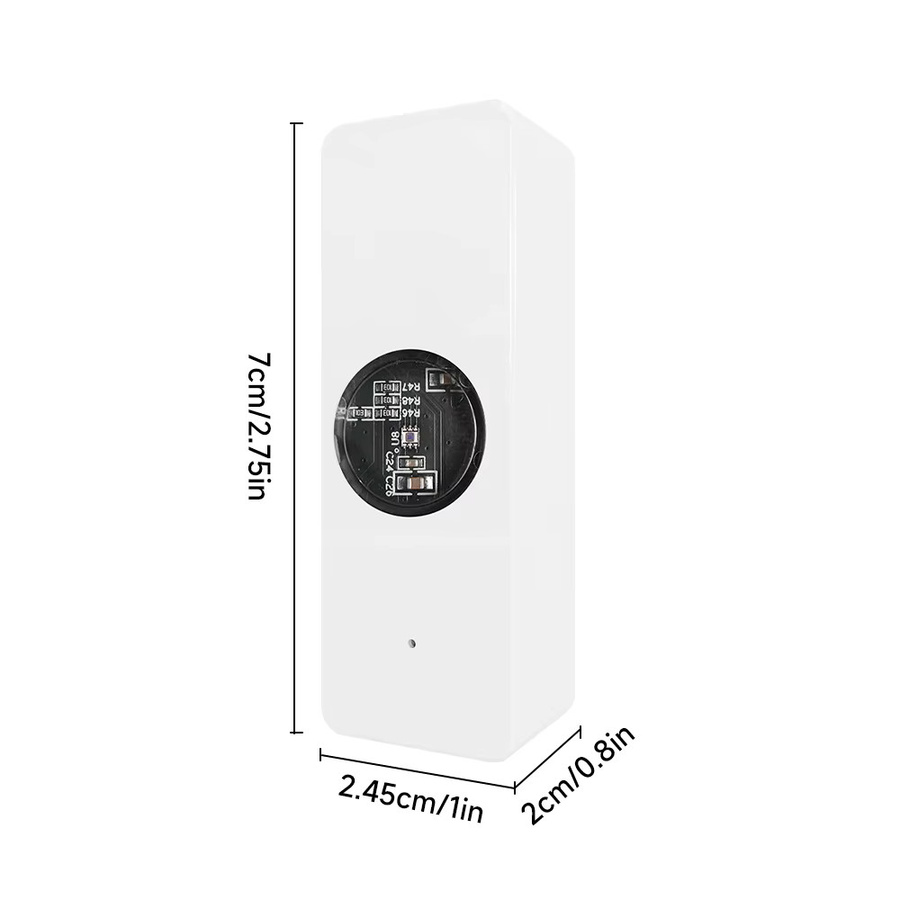 Tuya ZigBee Lichtsensor zur Smart Home Automation mit App-Steuerung, Helligkeits- und Strahlsensor in Weiß - Bild 4