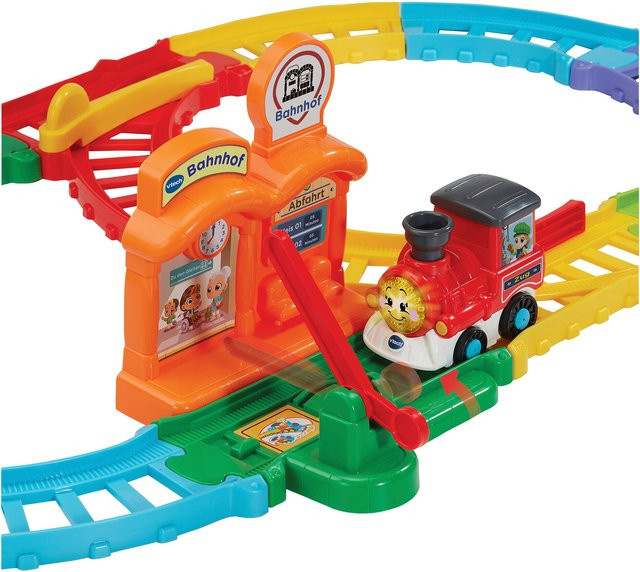 VTech Tut Tut Baby Flitzer Kleiner Bahnhof, Fahrzeuge, ab 1 Jahr - Bild 1