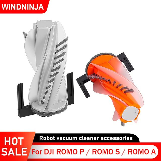 WINDNINJA Hauptbürste Ersatzteil für DJI ROMO A ROMO P ROMO S Roboter Staubsauger Rollenbürste in Multicolour - Bild 1