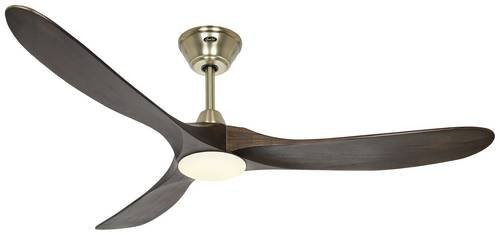 CasaFan ECO GENUINO-L 152 MG-NB Deckenventilator in Messing mit Fernbedienung und Winterbetrieb, Durchmesser: 152 cm, Höhe: 34 cm - Bild 1