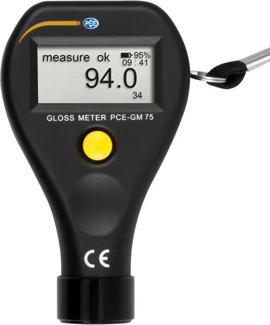 PCE Instruments Glanzmessgerät GM 75 in Schwarz B/T/H: 11,5 x 6,5 x 2,5 cm - Bild 2