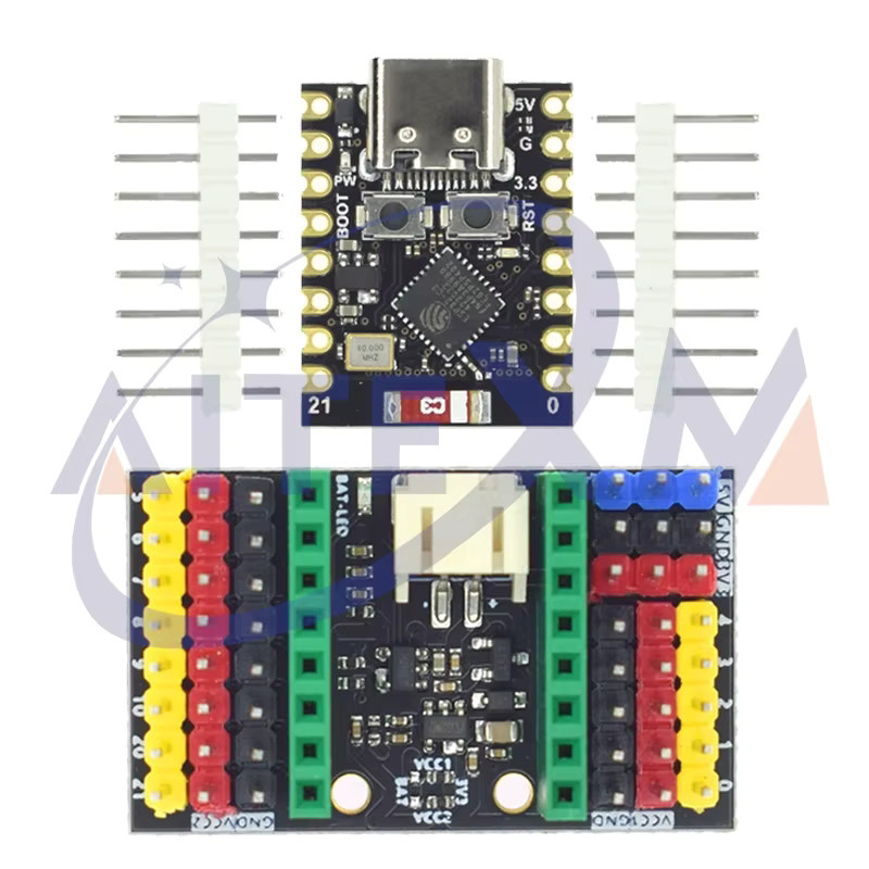 YANXD SuperMini ESP32-C3 Plus WiFi Bluetooth Entwicklungsboard ESP32 Modul mit Erweiterungsplatine - Bild 3