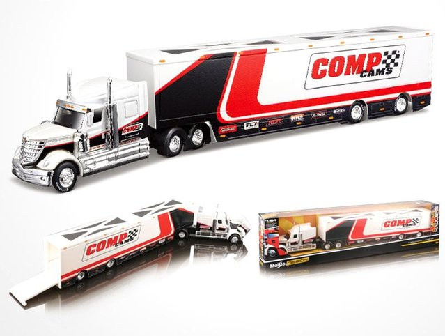 Maisto Mack Anthem Lonestar Up Transport, Anhängermodell, 1:64, Metall, ab 14 Jahre - Bild 1