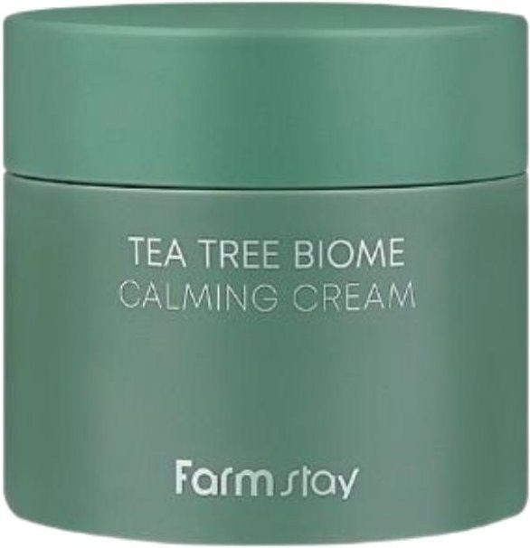 Farmstay Teebaum Biome Beruhigende Creme, 80 ml, Empfindliche Haut - Bild 1