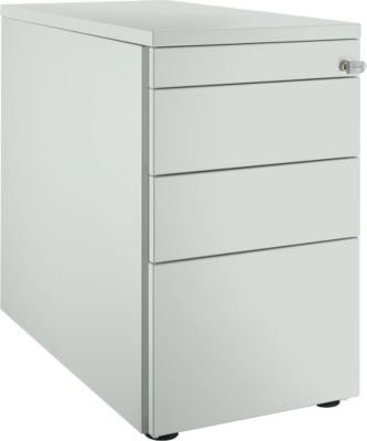 Schäfer Shop Genius Standcontainer 1336 mit Griffnut, Farbe: Lichtgrau, B/T/H: 43,5 x 4,0 x 71,7 cm - Bild 1