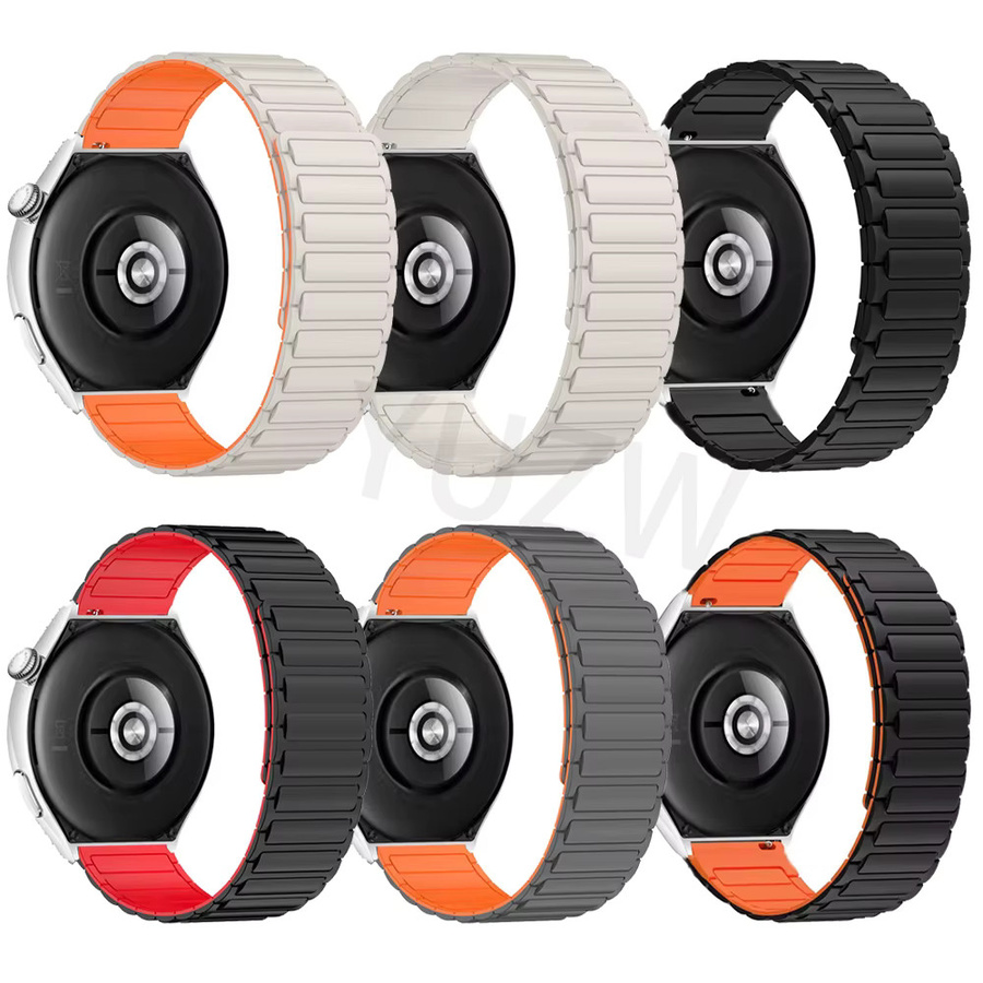 Xiaomi Uhrenarmband Silikon, Weiß, 22mm - Bild 2