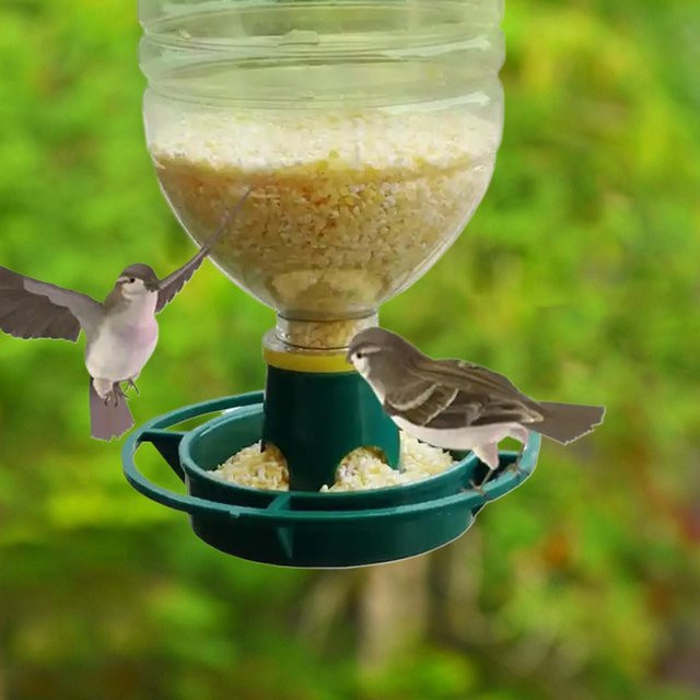 Gadjit Eco Vogelfutterstation zur Umwandlung von Soda-Flaschen für wilde Vögel - Bild 1