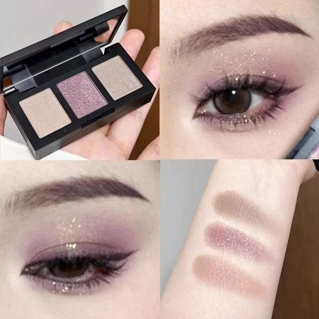 UNNY Tricolor Eyebrow Powder Plate, Puder, Augen - Bild 1