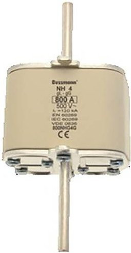 Eaton NH-Sicherung 800NHG4G Größe 4 mit mechanischer Sicherungsanzeige, 800A, 500V, Beige - Bild 1