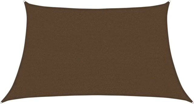 Furnicato Sonnensegel aus HDPE in Braun mit 160 g/m² Gewicht, B x T: 4 x 2 m - Bild 1