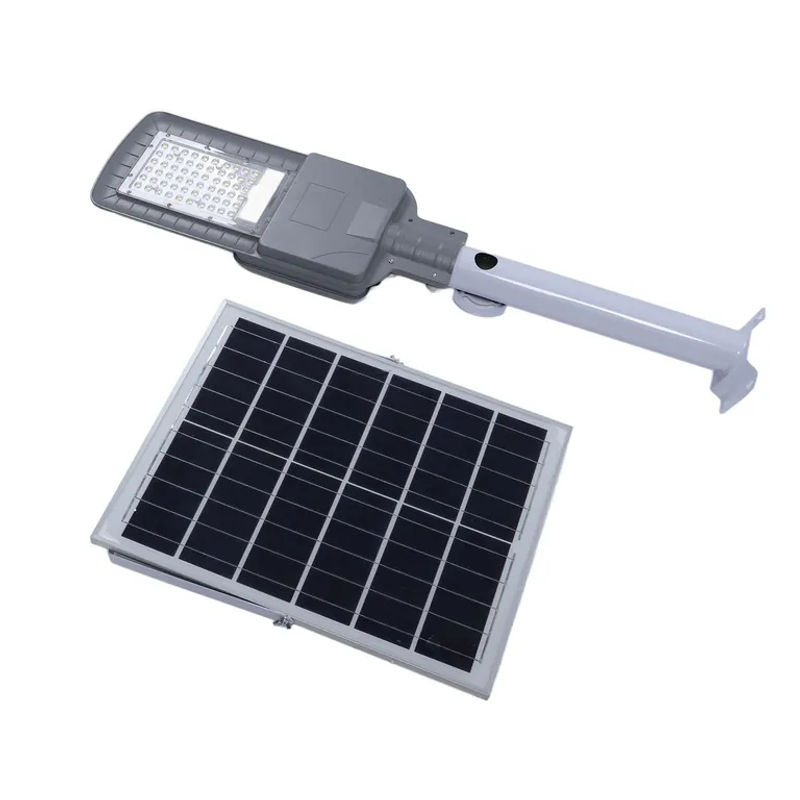 TOMTOP JMS Solare Außenleuchte 500W Wasserdicht mit Fernbedienung und einstellbarer Helligkeit in Grau - Bild 4
