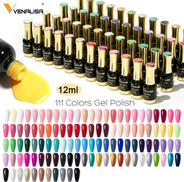 VENALISA #1004 Jelly Pink Nude Nagellack Gel, Schimmernd - Bild 1