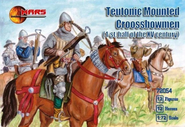 Mars Figures Teutonic mounted crossbowmen, Ritter, Bunt / Mehrfarbig - Bild 1