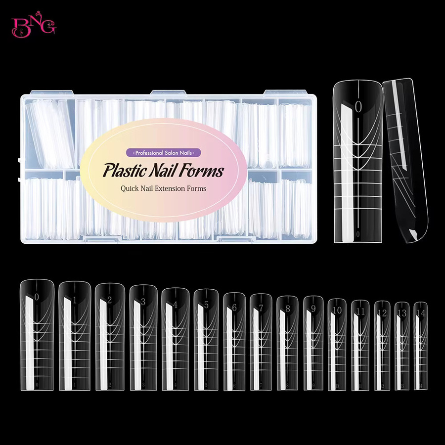 BNG Dual-Nagelformen Stiletto für Poly-Verlängerungsgel, 75/150 Stk. - Bild 4