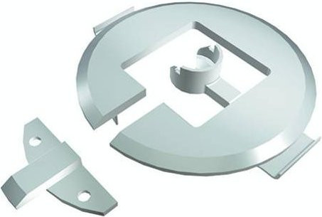 Bachmann Kupplungsstück 930.096 aus Kunststoff in Weiß - Bild 1